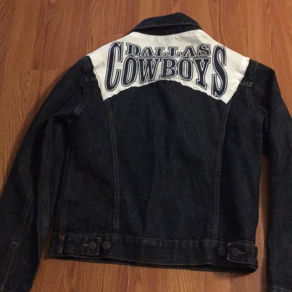 Divided Dallas Cowboy Jean Jacket size Medium (W) - Picture 3 of 5